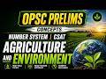 Agriculture and Environment by Jeet Sir | OPSC Prelims