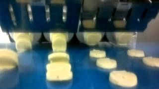 Small butter portions production