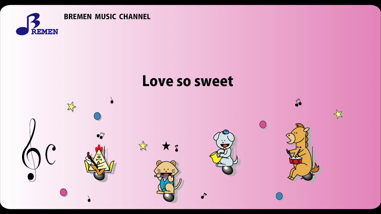 RS-090 Love so sweet／嵐【リズム合奏用楽譜】 - YouTube