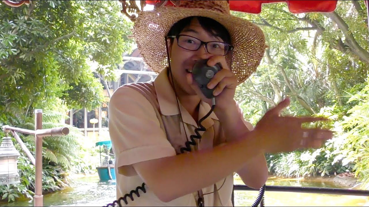 TwT)v ジャングルクルーズ/阿部船長 笑える！(象神/編) 2017.7.2 - YouTube