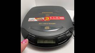 1999 Panasonic Portable Cd Player Mega Bass    ebay  Listing Product Demo ebayseller  whatnot