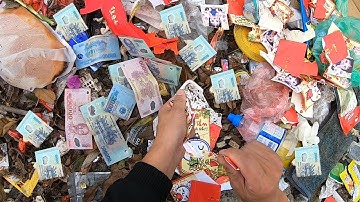 Nhặt được tiền ở bãi rác trong bao lì xì tết | Vua Bãi Rác