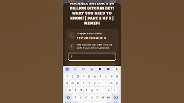 Michael Saylor’s $4 Billion Bitcoin Bet: What You Need to Know! | Part 2 of 5 | MemeFi|#shortsvideo