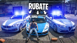 Rubo TUTTE le AUTO della POLIZIA su GTA 5! screenshot 4