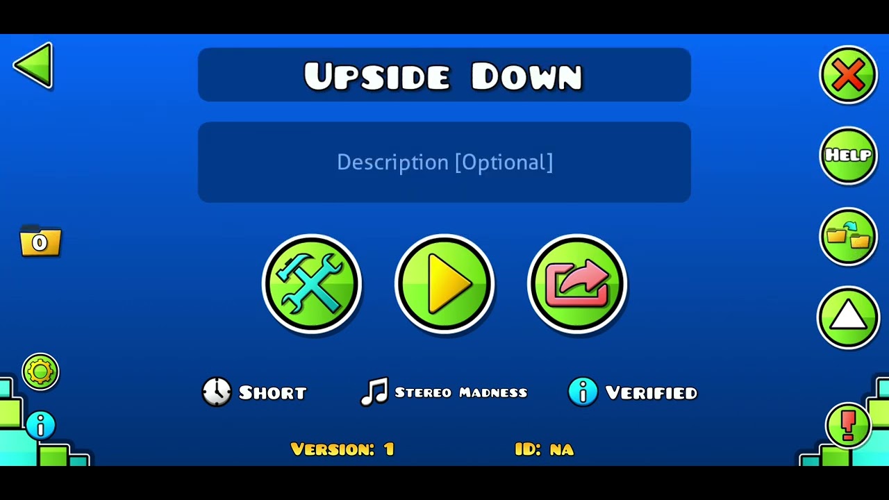 Как пройти мой уровень Upside down в Geometry dash - YouTube