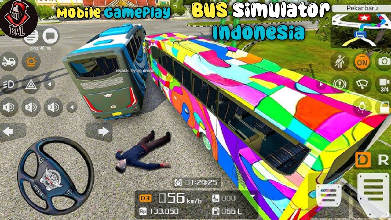 BUS SIMULATOR INDONESIA 😍 | Mobile Gameplay | Techno Bal Gamerz 