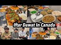 Grand iftar dawat  iftar party  family gathering in canada 