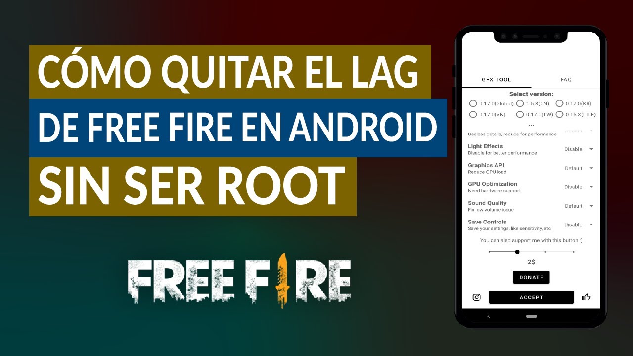 Removing The Lag Free Fire Android Without Being Root Easy And Fast