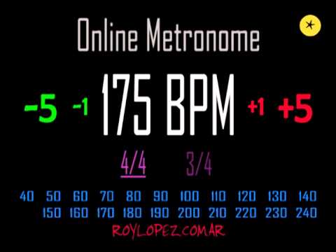 175 bpm metronome