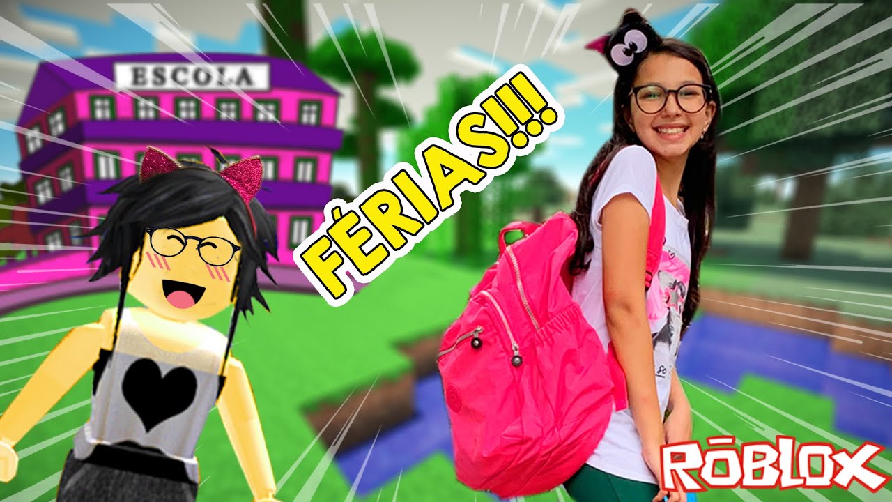 Roblox As Ferias Escolares Chegaram Escape The School Obby Luluca Games Youtube - roblox roblox batalha de looks com a mommys fashion famous luluca games