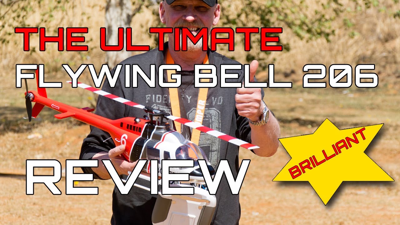 Flywing Bell 206 GPS RC Heli - The Only Review you need to watch.
