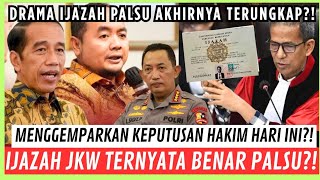 SHOCKING!! JUDGES RULE JOKOWI'S DIPLOMA IS PROVEN TO BE FAKE⁉️
