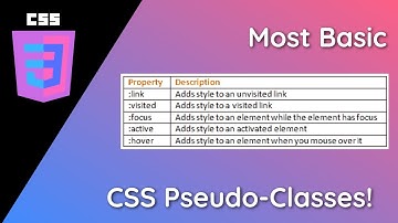 CSS Pseudo Classes