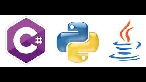 Programa que muestra los numeros del 100 al 1 en Csharp, Java y Python