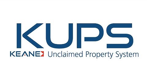 Keane Unclaimed Property System (KUPS)