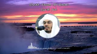 Non-Stop No Ads Quran Recitation | Surah Nuh | 3 Hours Repeat - Sheikh Yasser Al Dosari