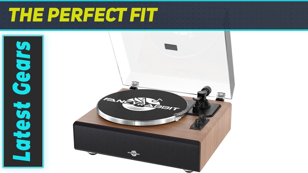 FancyRabbit Vinyl Record Player: Unboxing and First Impressions - YouTube