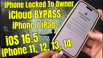 iOS 16.5 Bypass iCloud Activation Lock iOS 16.5 iPhone Locked To owner How To Unlock