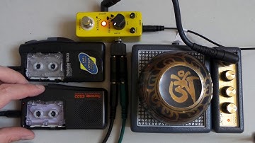 Microcassette Tape Loops: Demo #1 (Singing Bowl)
