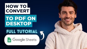 How To Convert Google Sheets To PDF On Desktop [2025 Guide]