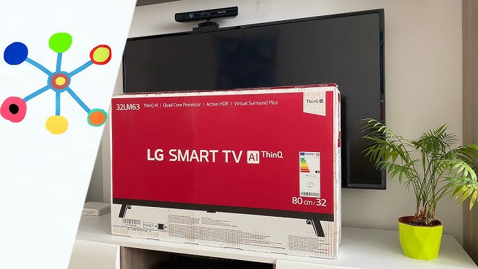 LG Smart TV LG 32'' HD ThinQ AI 32LQ631