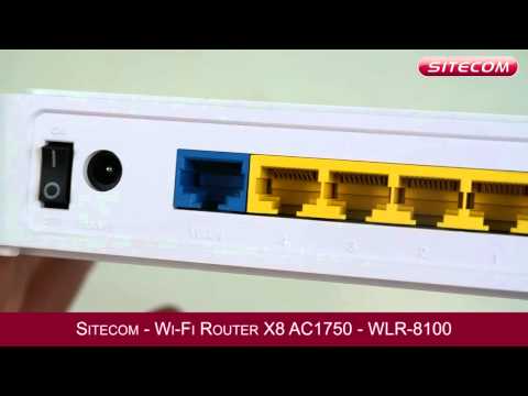 Sitecom   Wi Fi Router X8 AC1750   WLR 8100