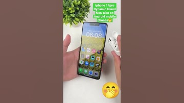 iphone 14pro Dynamic Island Now also on Android mobile phones🤭