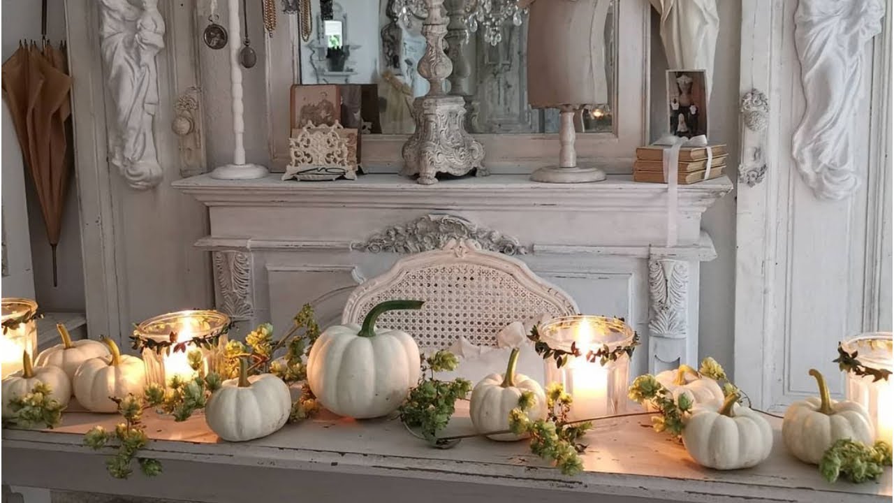 Красивый французский дом потертой мечты