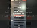 How to update increase sight zero button arena breakout infinite
