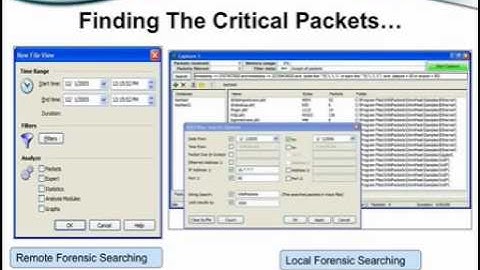 Forensic Search: Finding the Critical Packets