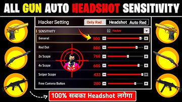 Free Fire Headshot Setting After Ob51 Update 2025⚡Best Sensitivity Settings ⚙️| Sensitivity Setting