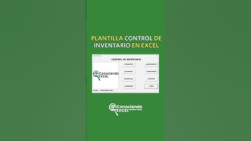 Control de inventarios en Excel #controldeinventario #inventarios #excel