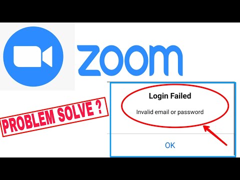 Fix Zoom app login Failed Error || Connection Failed Check Your internet Connection And try Again