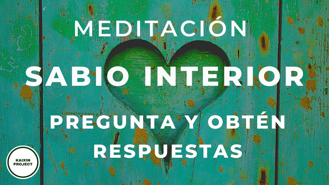 Meditación para RESOLVER DUDAS y Conectar con SER INTERIOR ✨ SABIDURÍA ESENCIAL✨Encuentra RESPUESTAS