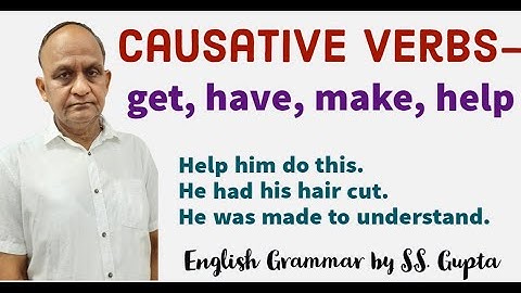 Causative Verbs | make, have, help, get | English Grammar | English Speaking | इंग्लिश बोलना सीखिए