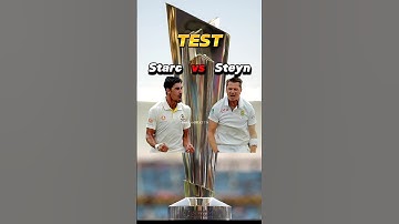 Mitchell Starc VS Dale Steyn in Test Cricket ⚡