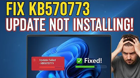 Fix Update KB5070773 Not Installing On Windows 11 Version 25H2/24H2