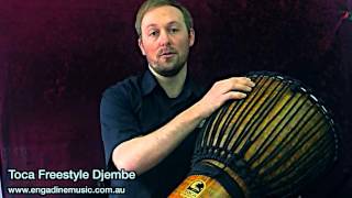 Toca Freestyle Djembe Range Demo Video