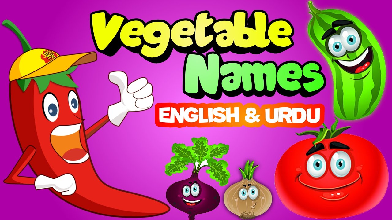 Vegetable Names With Pictures Vegetable Vocabulary Word With Urdu vegetable-names-with-pictures-vegetable-vocabulary-word-with-urdu