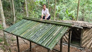 Full video: Bathroom finishing and House frame and roof design process | Lý Tiểu An