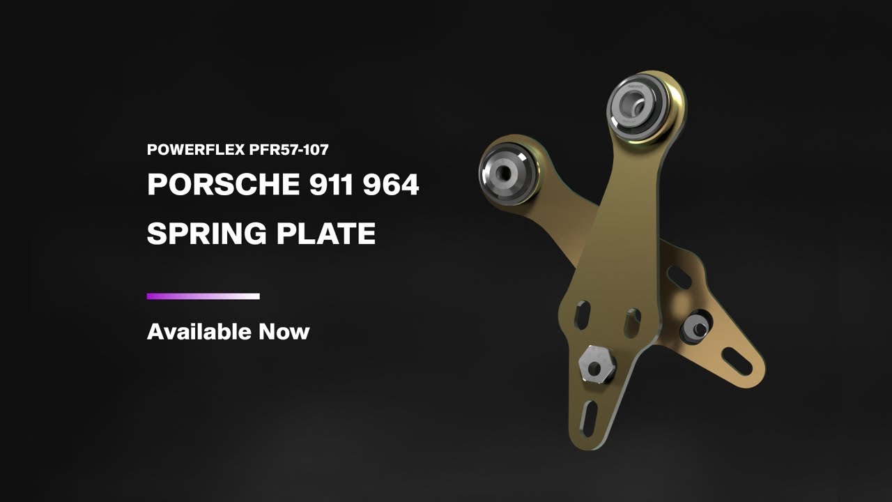 PFR57-107 Porsche 964 Rear Spring Plate Product Release Video