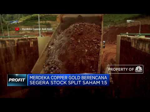 MDKA Berencana Stock Split Saham 1:5