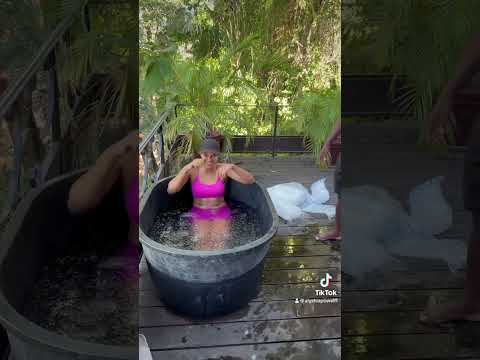 ICE BATH PART 2 #reels #shorts