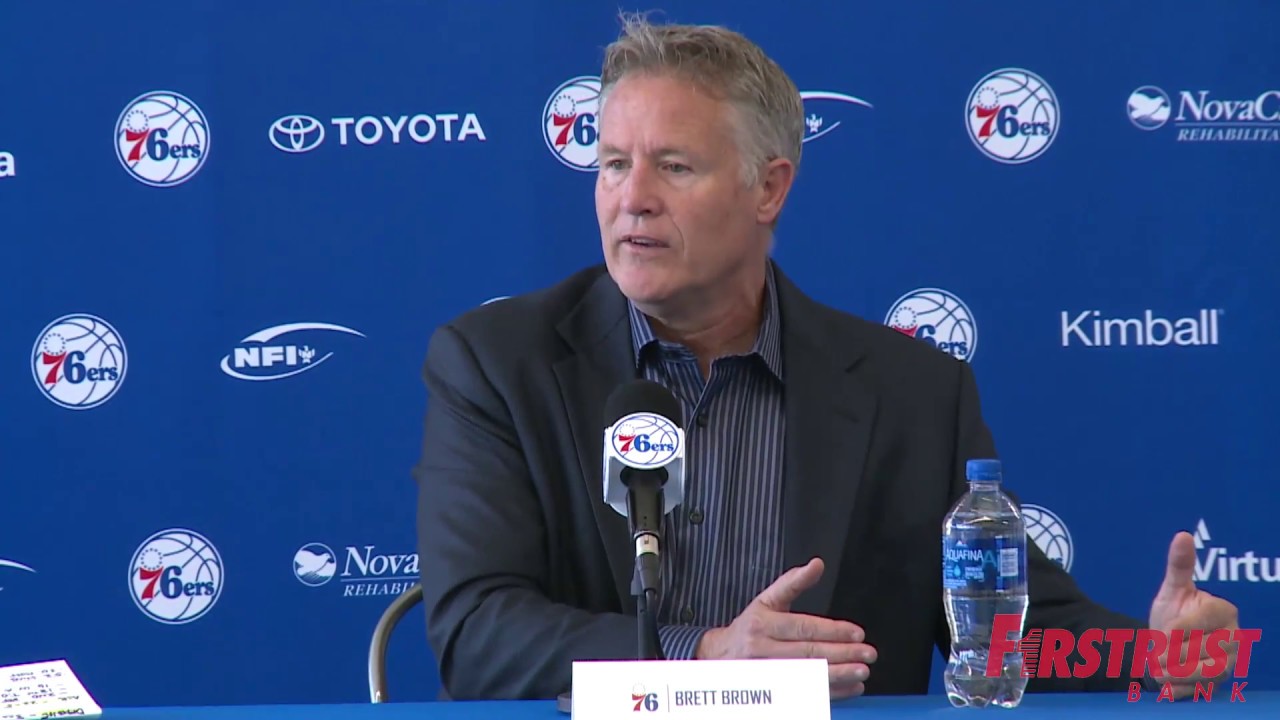 76ers Exit Interview 2018 | Brett Brown (5.11.18)