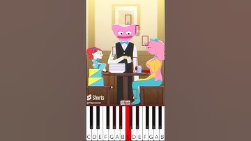 Power of makeup Poppy and Doey | Poppy Playtime (@fash) - Octave Piano Tutorial