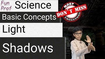 Light And Shadow: Simple Tricks in Science-Experiment with Torch|  NSO Olympiad Problem | ICSE