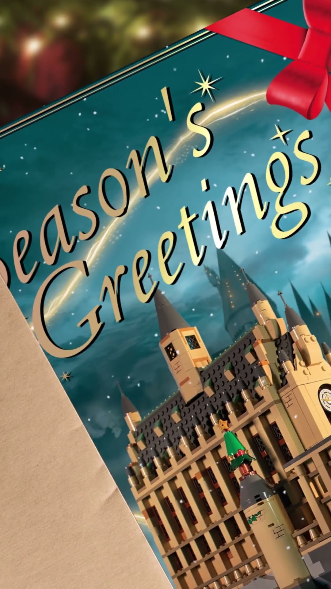 A festive message to LEGO® Harry Potter™ fans everywhere…