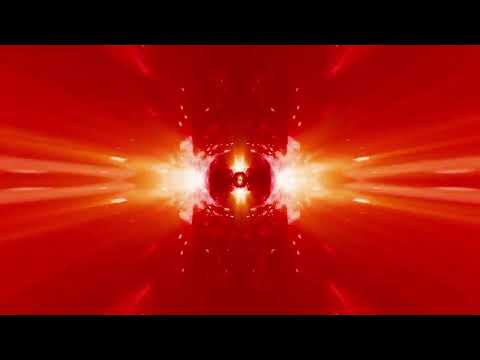 Glowing Yellow-Orange-Red Speed Flare Light Looping