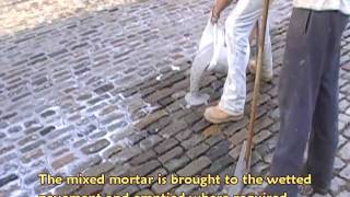 Hitchin Old Market Square Sett Paving Rejointing