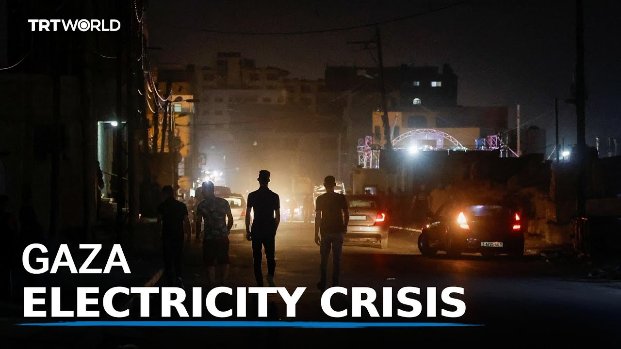 Power cuts leave Gaza in the dark